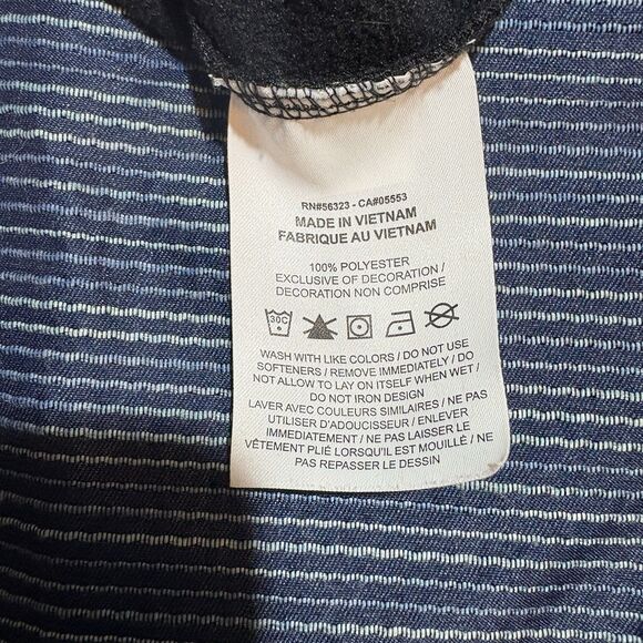 Nike Hoodie Men XXL Colorblock Black Maroon Logo Pullover Athletic Streetwear - Picture 6 of 8